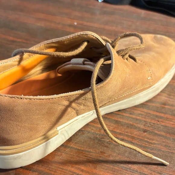 Hush Puppies Tan Leather Sneakers - Picture 10 of 12